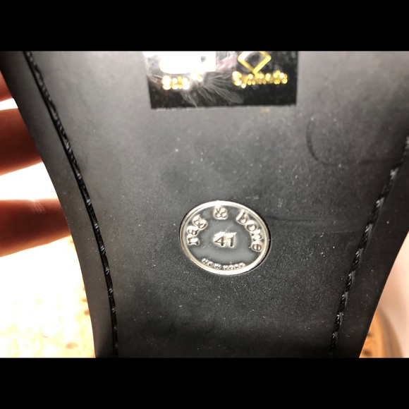 NWT rag & bone Fallon High Boot Black Size 41 - Picture 8 of 8